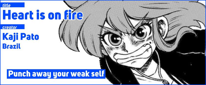 Heart is on fire